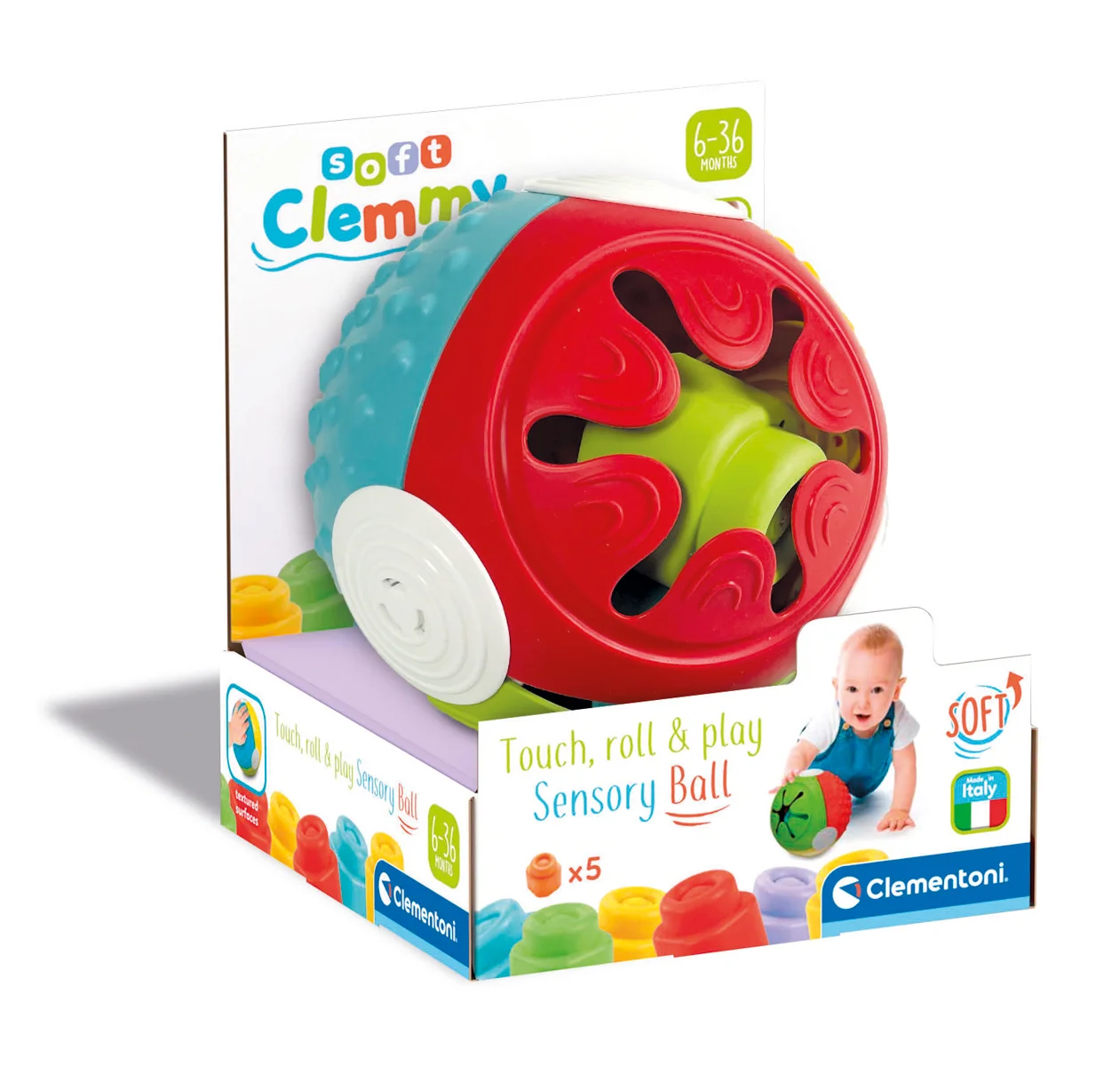 Clemmy baby - senzorický míček