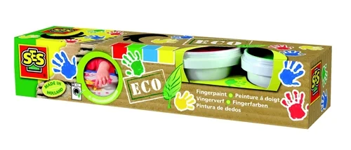 Eco prstové barvy (4 barvy)