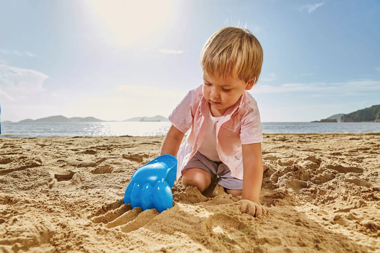 Hračky na písek - Velká tlapa, modrá