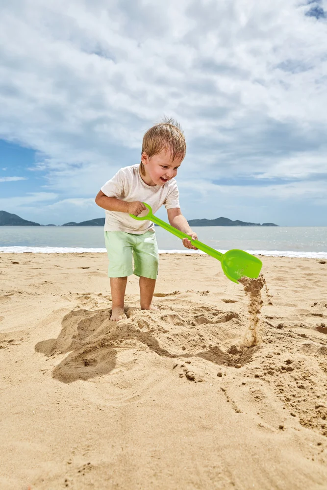 Hračky na písek - malá lopata zelená