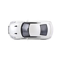 Bburago - Auta HOBBY, 2017 Nissan GT-R, bílá metalíza, 1:24
