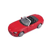 Bburago - Auta HOBBY, Fiat 124 Spider, červená, 1:24