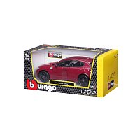Bburago - Auta HOBBY, Alfa Romeo Stelvio, červená metalíza, 1:24