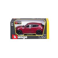 Bburago - Auta HOBBY, Alfa Romeo Stelvio, červená metalíza, 1:24
