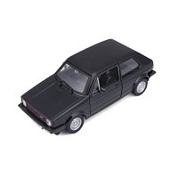 Bburago - Auta HOBBY, Volkswagen Golf Mk1 GTI (1979), černá, 1:24