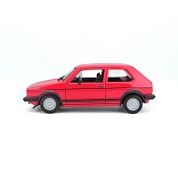 Bburago - Auta HOBBY, Volkswagen Golf Mk1 GTI (1979), červená, 1:24