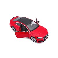Bburago - Auta HOBBY, Audi RS 5 Coupé, červená, 1:24