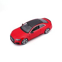 Bburago - Auta HOBBY, Audi RS 5 Coupé, červená, 1:24