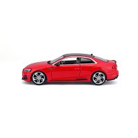 Bburago - Auta HOBBY, Audi RS 5 Coupé, červená, 1:24