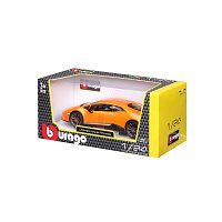 Bburago - Auta HOBBY, Lamborghini Huracán Performante, oranžová metalíza, 1:24