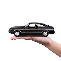 Bburago - Auta HOBBY, Ford Capri 1600 GT (1982), černá, 1:24