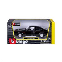 Bburago - Auta HOBBY, Ford Capri 1600 GT (1982), černá, 1:24