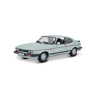 Bburago - Auta HOBBY, Ford Capri 1600 GT (1982), světle zelená metalíza, 1:24