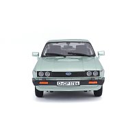 Bburago - Auta HOBBY, Ford Capri 1600 GT (1982), světle zelená metalíza, 1:24
