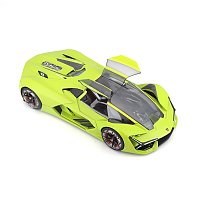 Bburago - Auta HOBBY, Lamborghini Terzo Millennio, světle zelená, 1:24