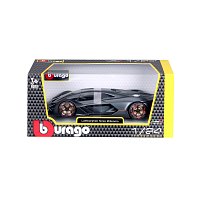 Bburago - Auta HOBBY, Lamborghini Terzo Millennio, šedá metalíza, 1:24