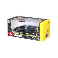 Bburago - Auta HOBBY, Lamborghini Terzo Millennio, šedá metalíza, 1:24