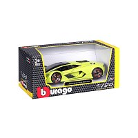 Bburago - Auta HOBBY, Lamborghini Terzo Millennio, šedá metalíza, 1:24