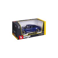 Bburago - Auta HOBBY, Porsche Taycan Turbo S, modrá, 1:24