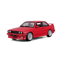 Bburago - Auta HOBBY, 1988 BMW 3 Series M3, červená, 1:24