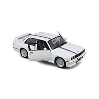 Bburago - Auta HOBBY, 1988 BMW 3 Series M3, bílá, 1:24