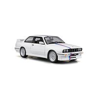 Bburago - Auta HOBBY, 1988 BMW 3 Series M3, bílá, 1:24