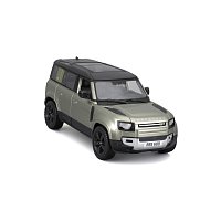 Bburago - Auta HOBBY, 2022 Land Rover Defender 110, zelená metalíza, 1:24