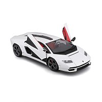 Bburago - Auta HOBBY, Lamborghini Countach LPI 800-4, bílá, 1:24