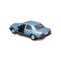 Bburago - Auta HOBBY, Mercedes-Benz 190 E 2.6, modrá metalíza, 1:24
