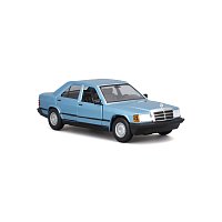 Bburago - Auta HOBBY, Mercedes-Benz 190 E 2.6, modrá metalíza, 1:24