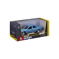 Bburago - Auta HOBBY, Mercedes-Benz 190 E 2.6, modrá metalíza, 1:24