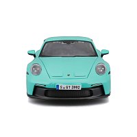 Bburago - Auta HOBBY, Porsche 911 GT3, zelená mint, 1:24