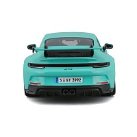 Bburago - Auta HOBBY, Porsche 911 GT3, zelená mint, 1:24