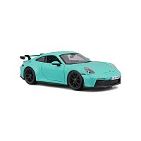 Bburago - Auta HOBBY, Porsche 911 GT3, zelená mint, 1:24