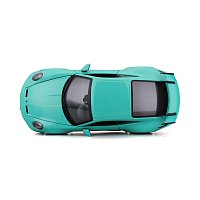 Bburago - Auta HOBBY, Porsche 911 GT3, zelená mint, 1:24