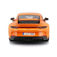 Bburago - Auta HOBBY, Porsche 911 GT3, oranžová, 1:24