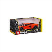 Bburago - Auta HOBBY, Lamborghini Revuelto, oranžová, 1:24