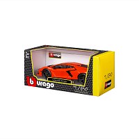 Bburago - Auta HOBBY, Lamborghini Revuelto, oranžová, 1:24