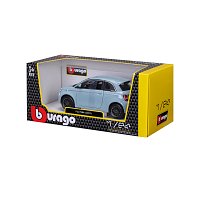 Bburago - Auta HOBBY, Fiat 500e (2023), modrá, 1:24