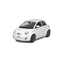 Bburago - Autá HOBBY, Plus, Fiat 500e (2023), biela, 1:24