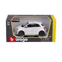Bburago - Auta HOBBY, Fiat 500e (2023), bílá, 1:24