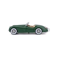Bburago - Auta HOBBY, Jaguar XK 120 Roadster (1951), tmavě zelená, 1:24