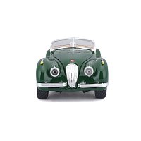 Bburago - Auta HOBBY, Jaguar XK 120 Roadster (1951), tmavě zelená, 1:24