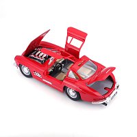Bburago - Auta HOBBY, Mercedes-Benz 300 SL (1954), červená, 1:24
