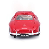 Bburago - Auta HOBBY, Mercedes-Benz 300 SL (1954), červená, 1:24