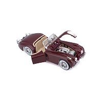 Bburago - Auta HOBBY, Jaguar XK 120 Roadster (1951), červená, 1:24