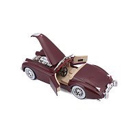 Bburago - Auta HOBBY, Jaguar XK 120 Roadster (1951), červená, 1:24
