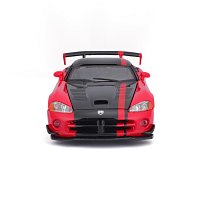 Bburago - Auta HOBBY, Dodge Viper SRT 10 ACR, červeno-černá, 1:24
