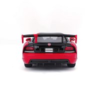 Bburago - Auta HOBBY, Dodge Viper SRT 10 ACR, červeno-černá, 1:24