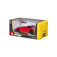 Bburago - Auta HOBBY, Dodge Viper SRT 10 ACR, červeno-černá, 1:24